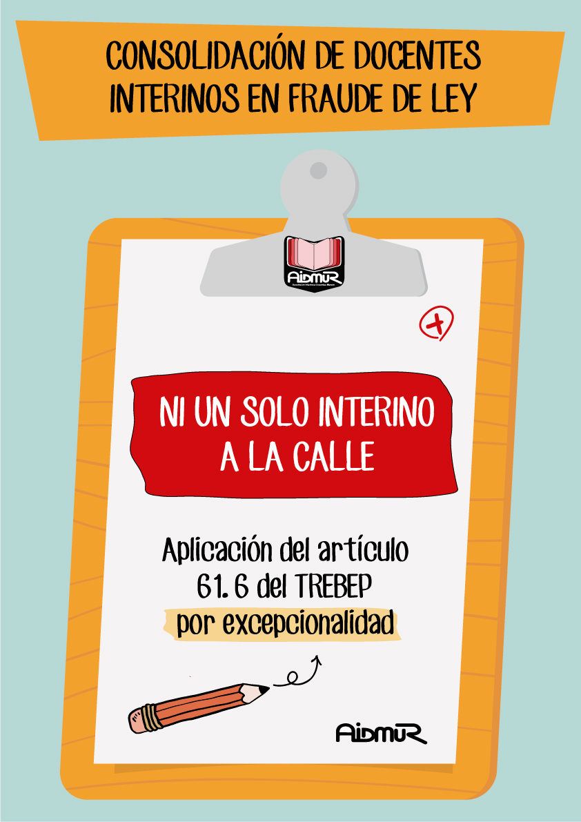 AIDMUR llevará a los tribunales las oposiciones a maestro de 2022